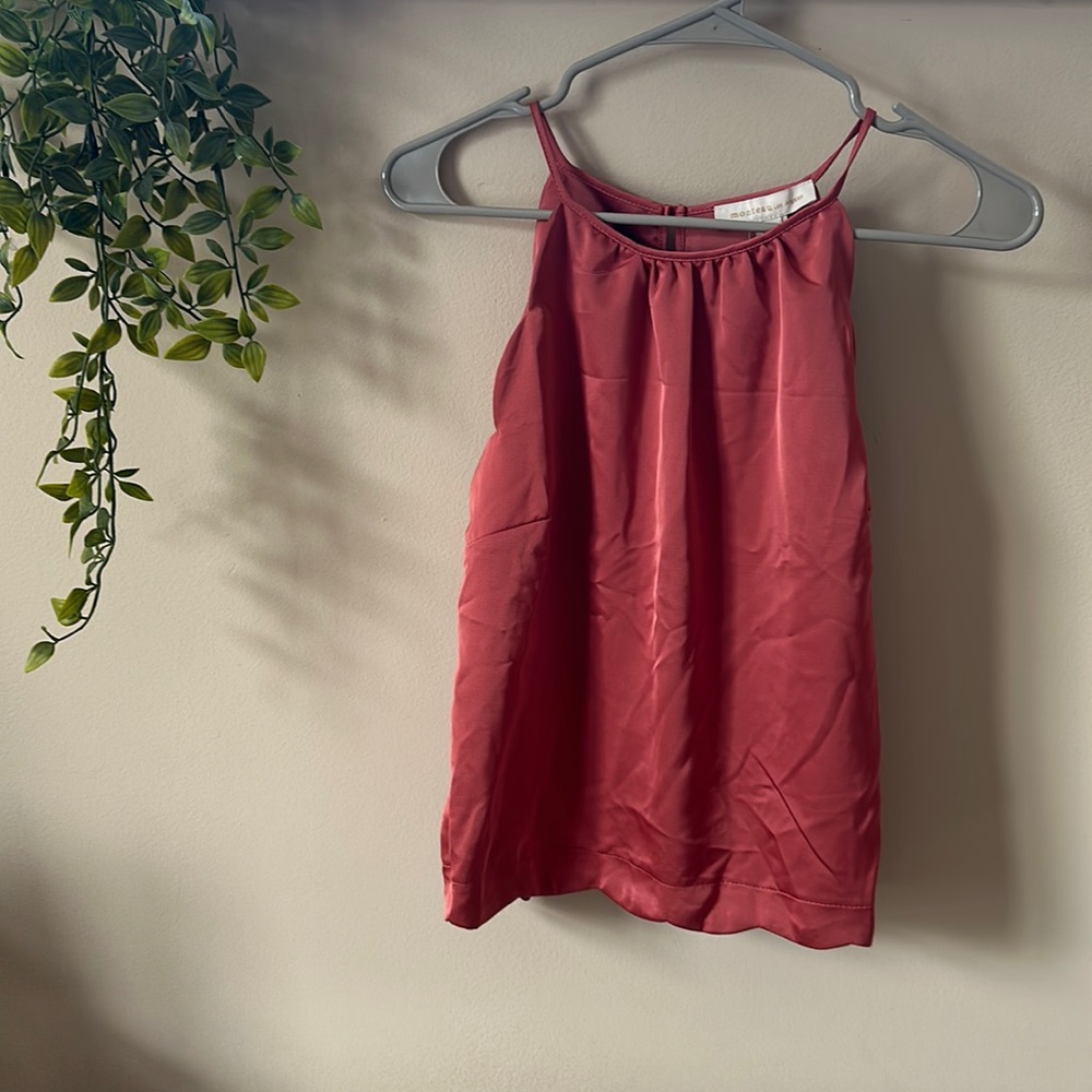 Tank top blouse.